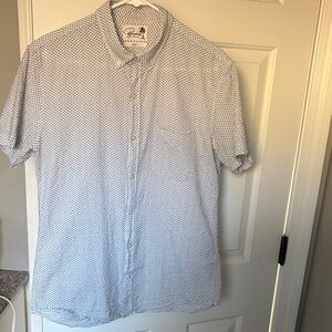 Bonobos White Patterned Casual Shirt
